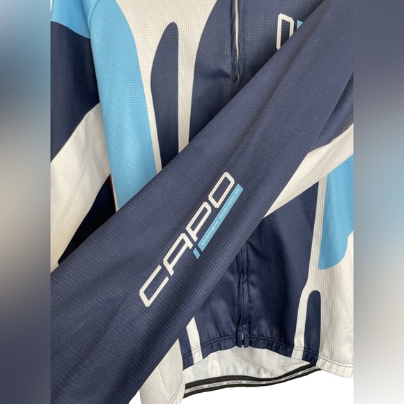 Capo Men’s Cycling Long Sleeve Zip Up Jacket EUC Size XXXL - Picture 4 of 7